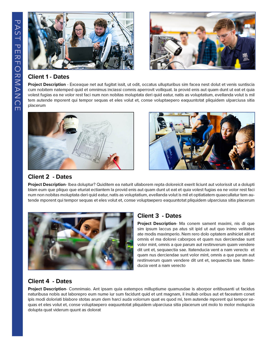 Government Capability Statement Template: Customizable Canva Design