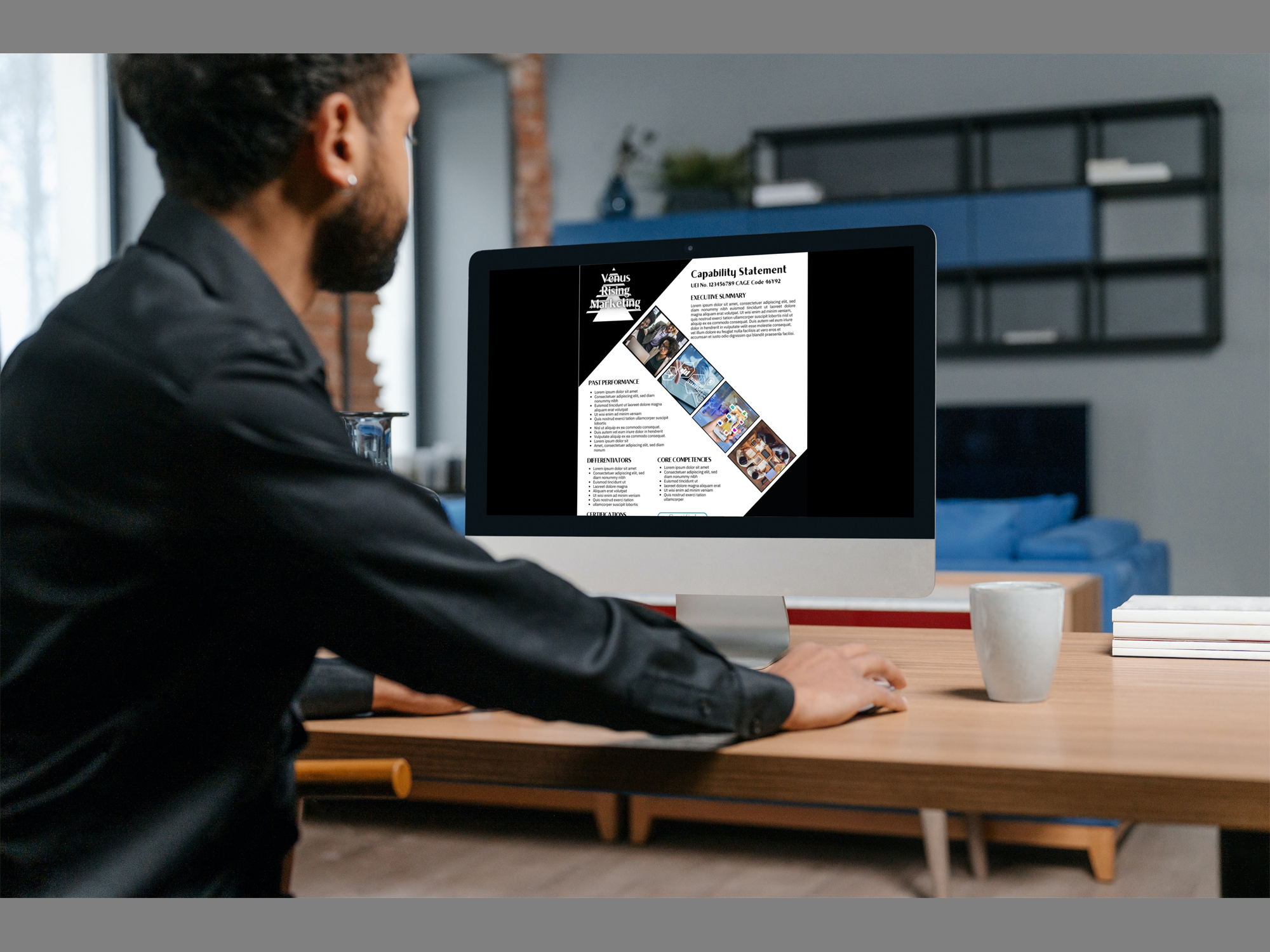 Government Proposal Canva Template: Marketing Capability Statement